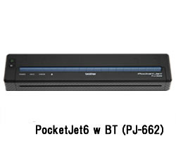 Brother Pocket Jet6 w BT (PJ-662) Printer Drivers Download for Windows 7, 8.1, 10